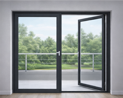 Derë rrëshqitëse PVC & ALU moderne